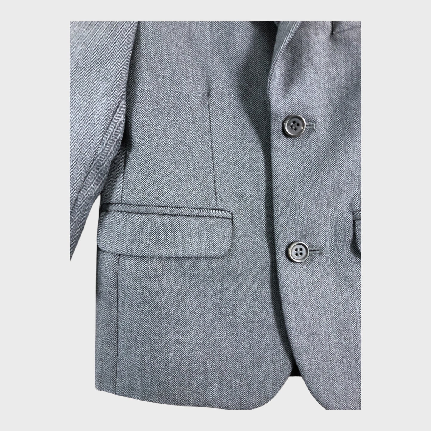 Charcoal Tailored Suit Jacket