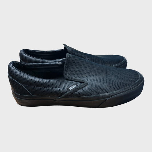 Vans Leather Slip-on Trainers