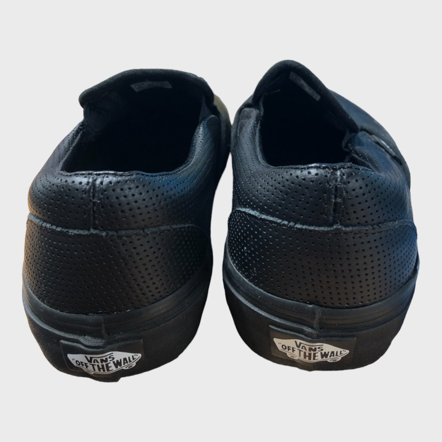 Vans Leather Slip-on Trainers