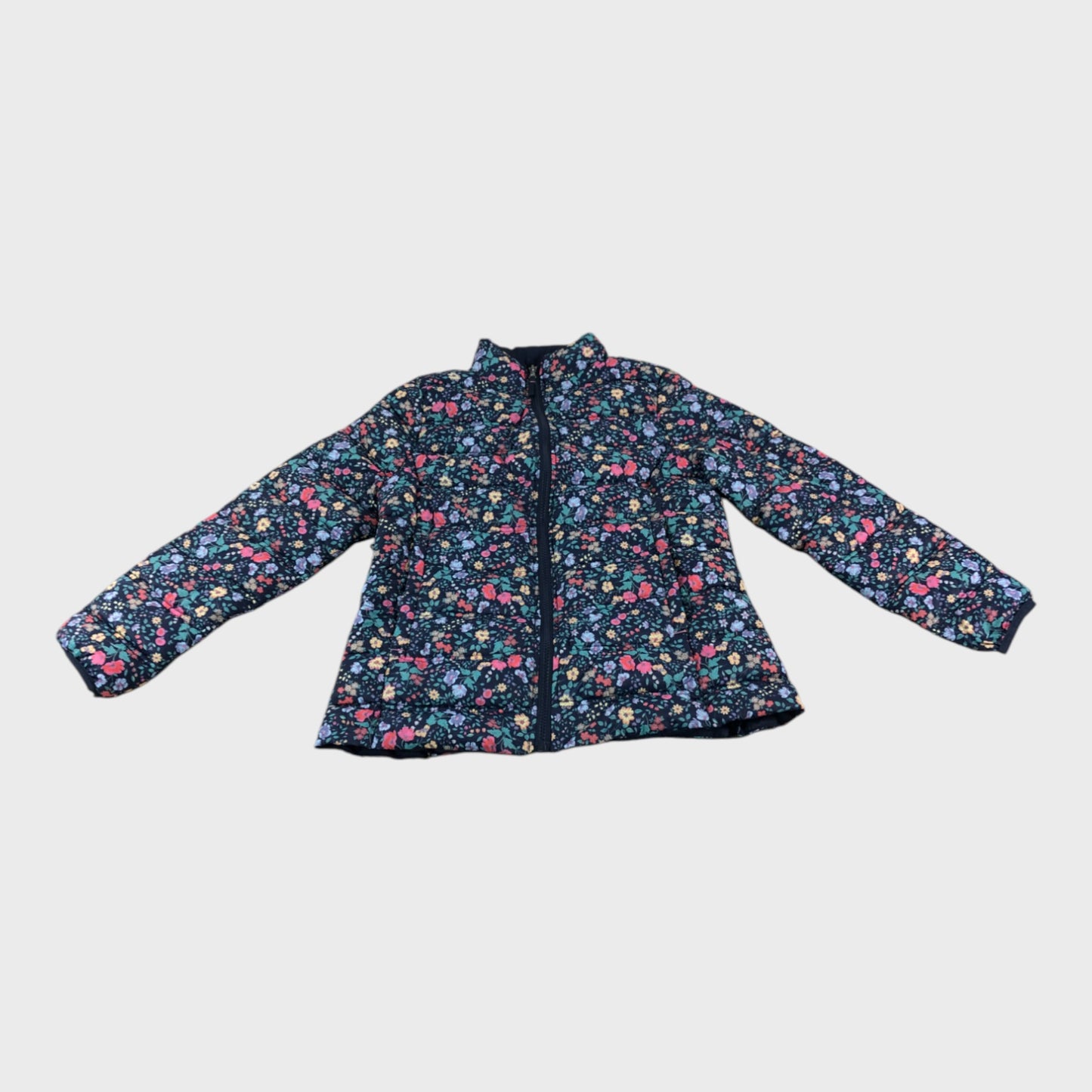 Crew Clothing Women's Puffer Jacket Floral Print Polyester Casual Warm