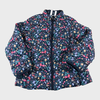 Crew Clothing Women's Puffer Jacket Floral Print Polyester Casual Warm