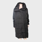 Branded Black Padded Coat