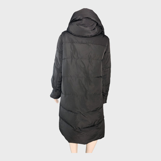 Branded Black Padded Coat