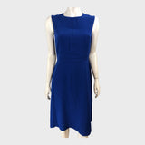 Famous Name Cobalt Blue A Line Dress