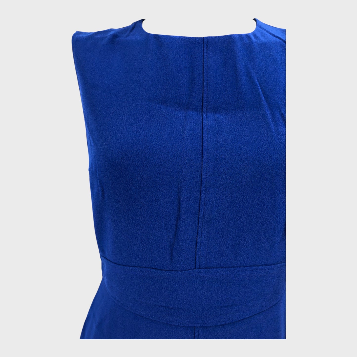 Famous Name Cobalt Blue A Line Dress