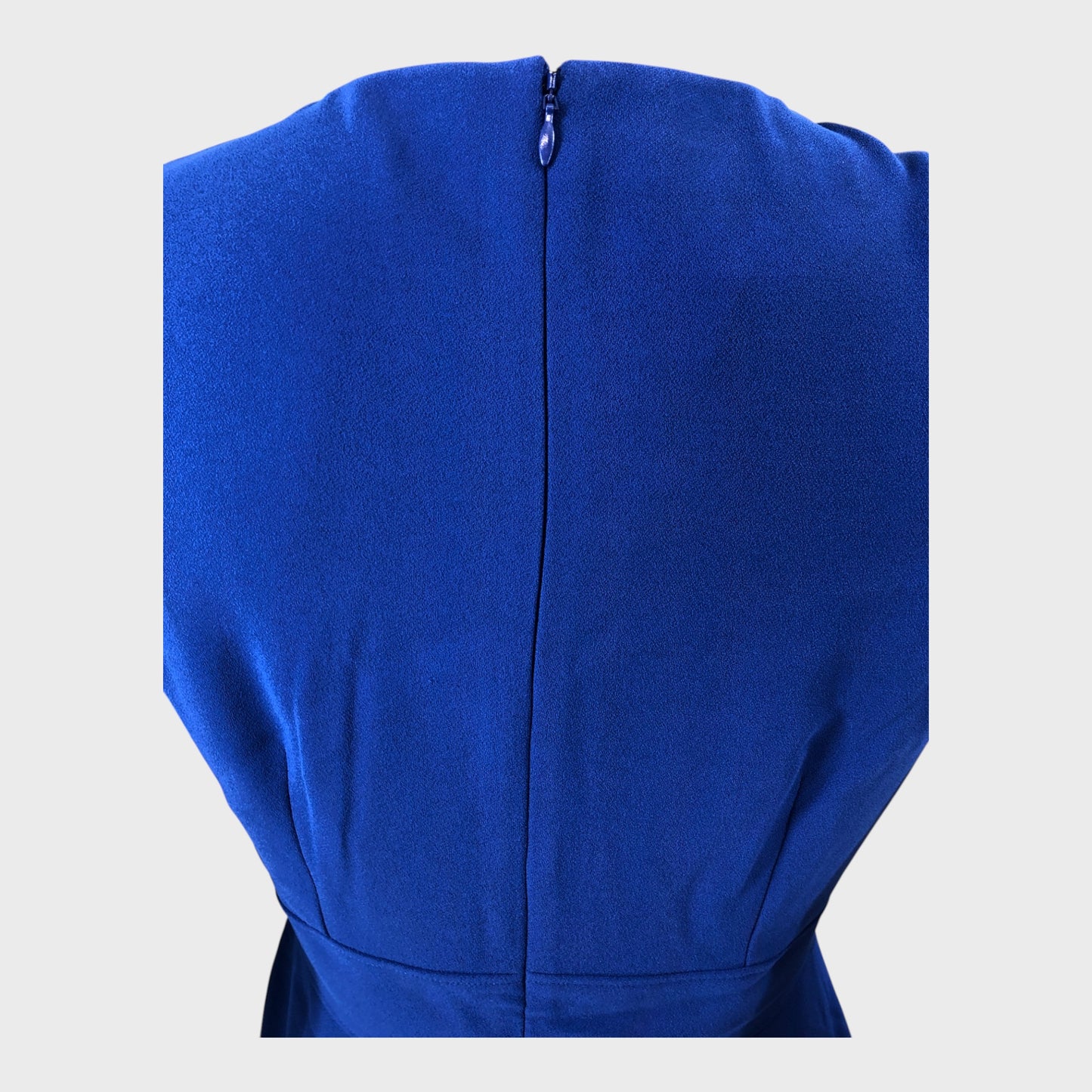 Famous Name Cobalt Blue A Line Dress