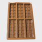 Reusable Silicone Chocolate Bar Moulds with Thank You Labels Pack of 2