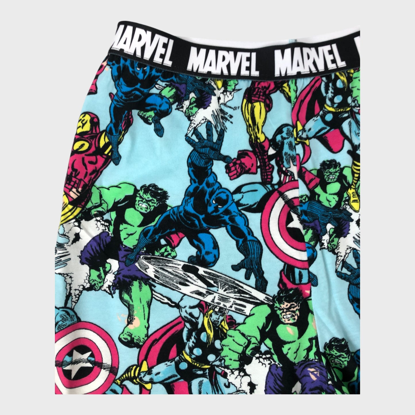 Marvel Character Print Pyjama Shorts