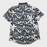 Barely Blue Branded Hawaiian Shirt