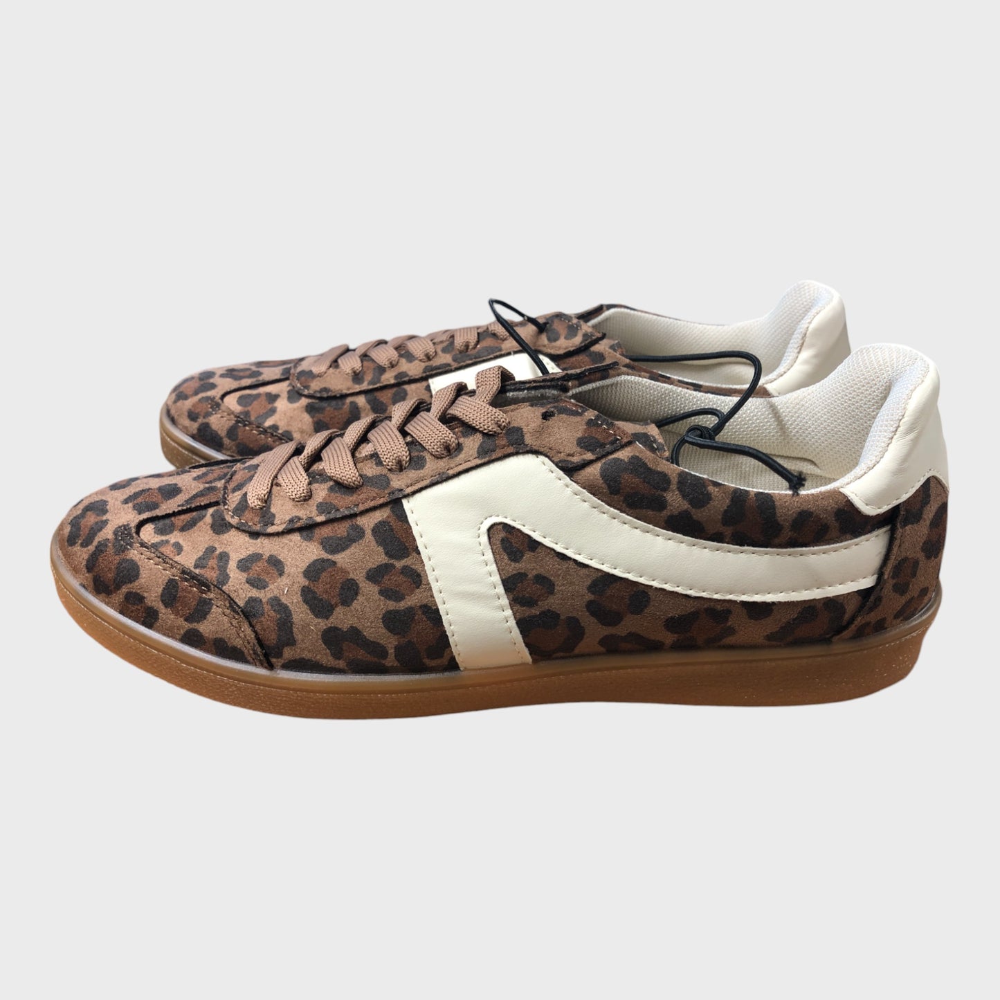 Branded Animal print Trainers