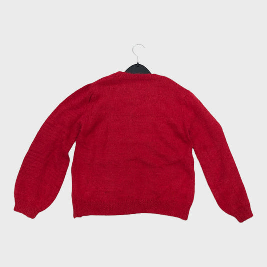 Red Reindeer Jumper