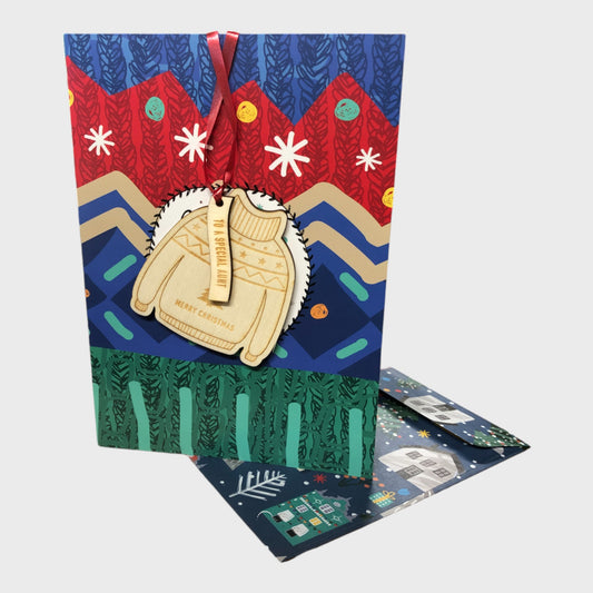 Christmas Card With Decoration