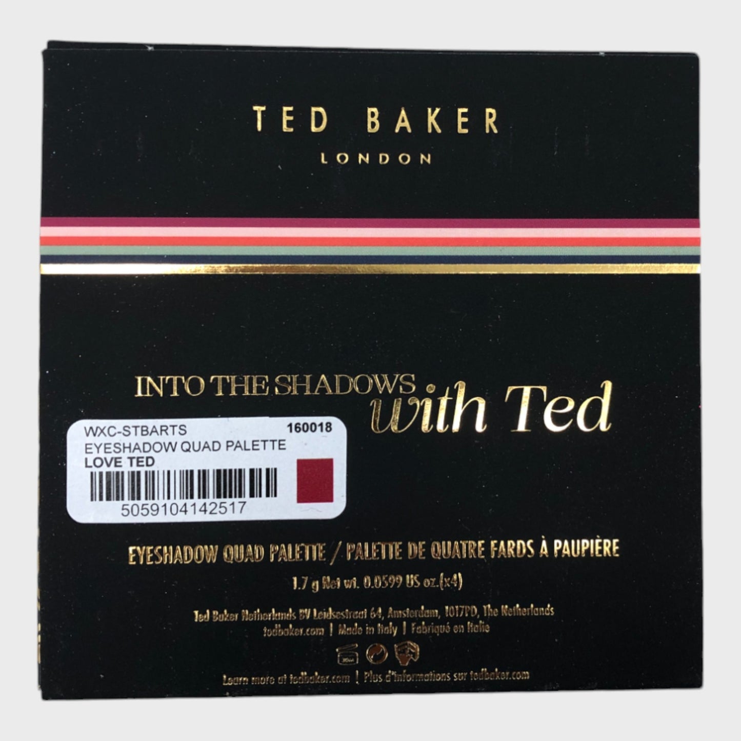 Ted Baker Red Eyeshadow Palette