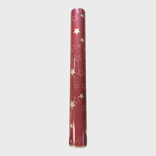 Christmas Red Star Wrapping Paper