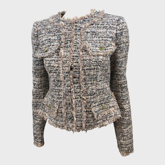 Ted Baker Cropped Boucle Jacket