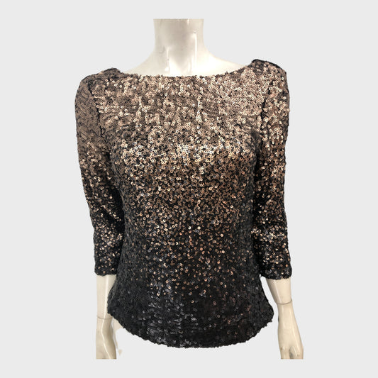 Precis Petite Ombre Sequin Top