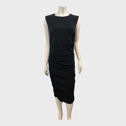 Jaeger Black Body Con Dress