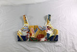 River Island Multicoloured Seaside Crop Top - Size 14