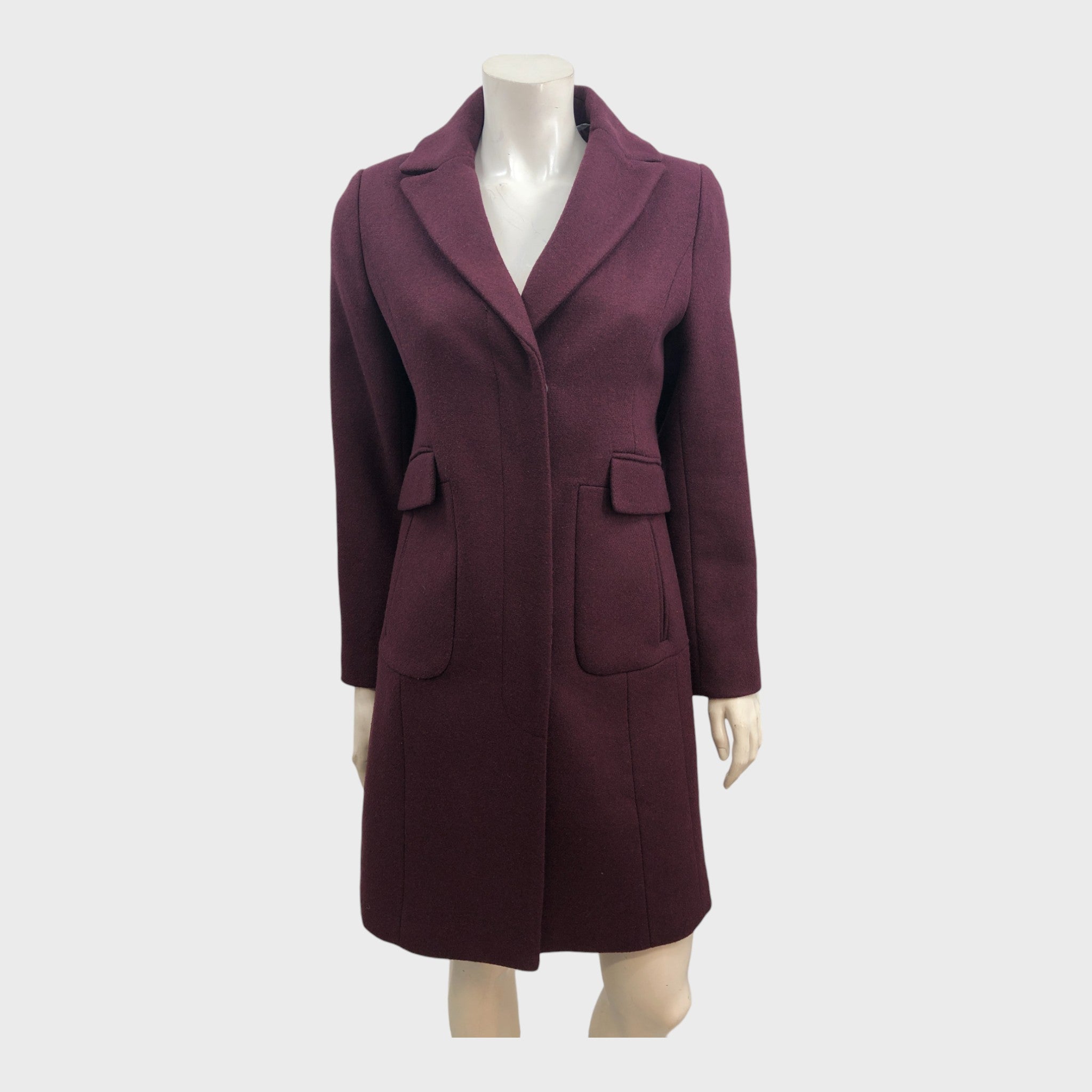 Precis Petite Burgundy Coat Newlife Online