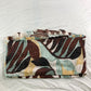 River Island Leaf Print Shirred Bandeau Top - Size 14