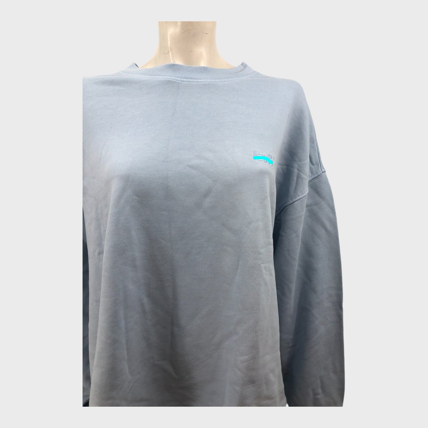 Branded Light Blue Sweatshirt