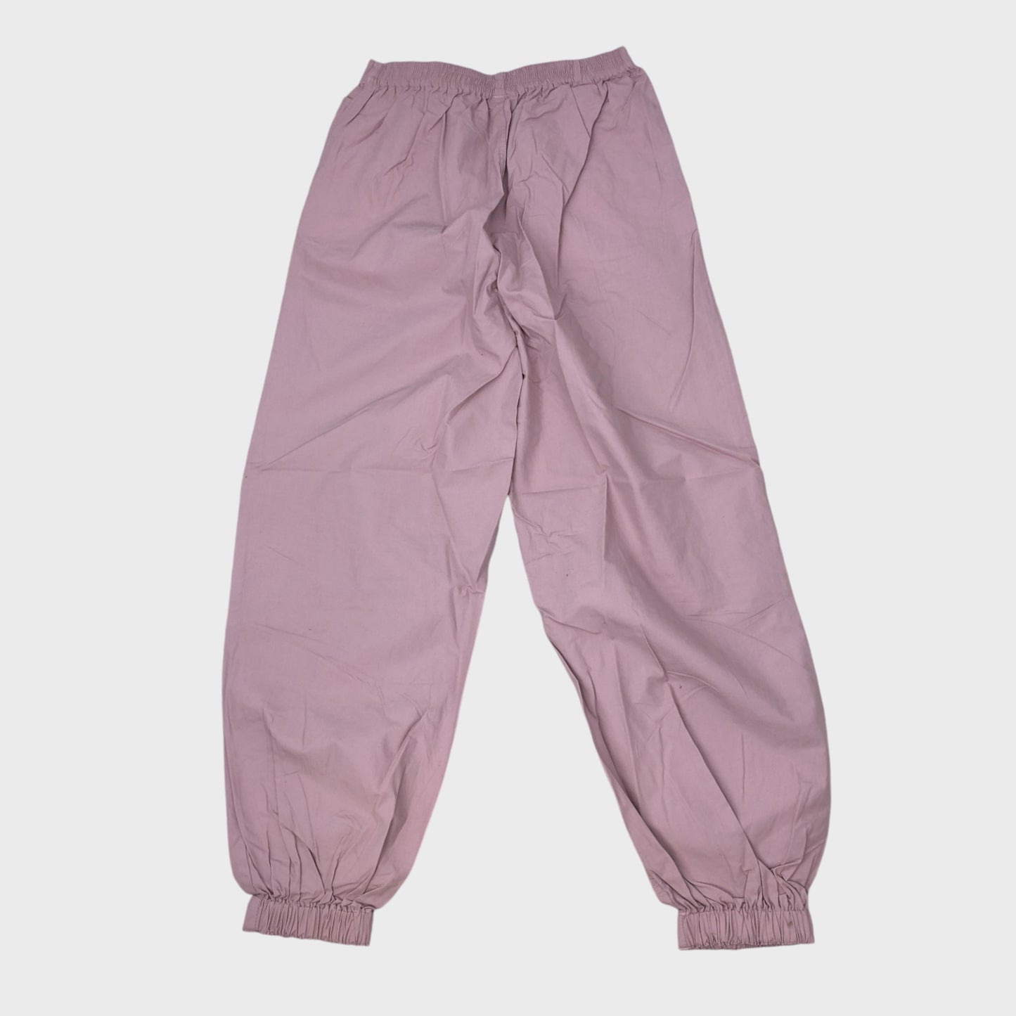 Pink Girls Parachute Trousers