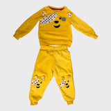 Yellow Pudsey Fleece Pyjamas