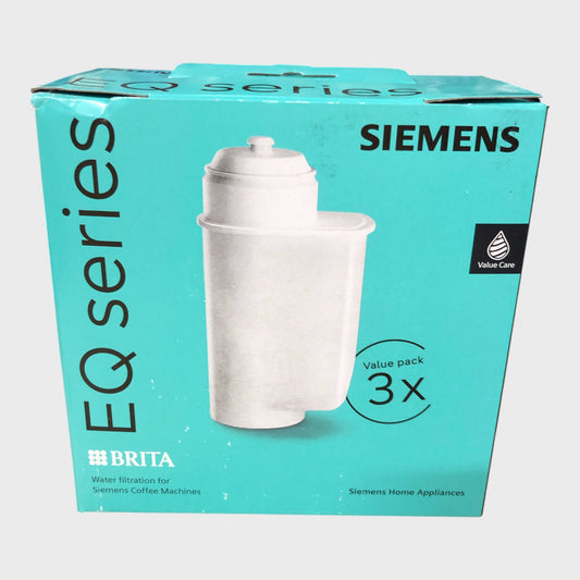 SIEMENS EQ Series Water Filter Cartridge Pack of 3 For Coffee Machines