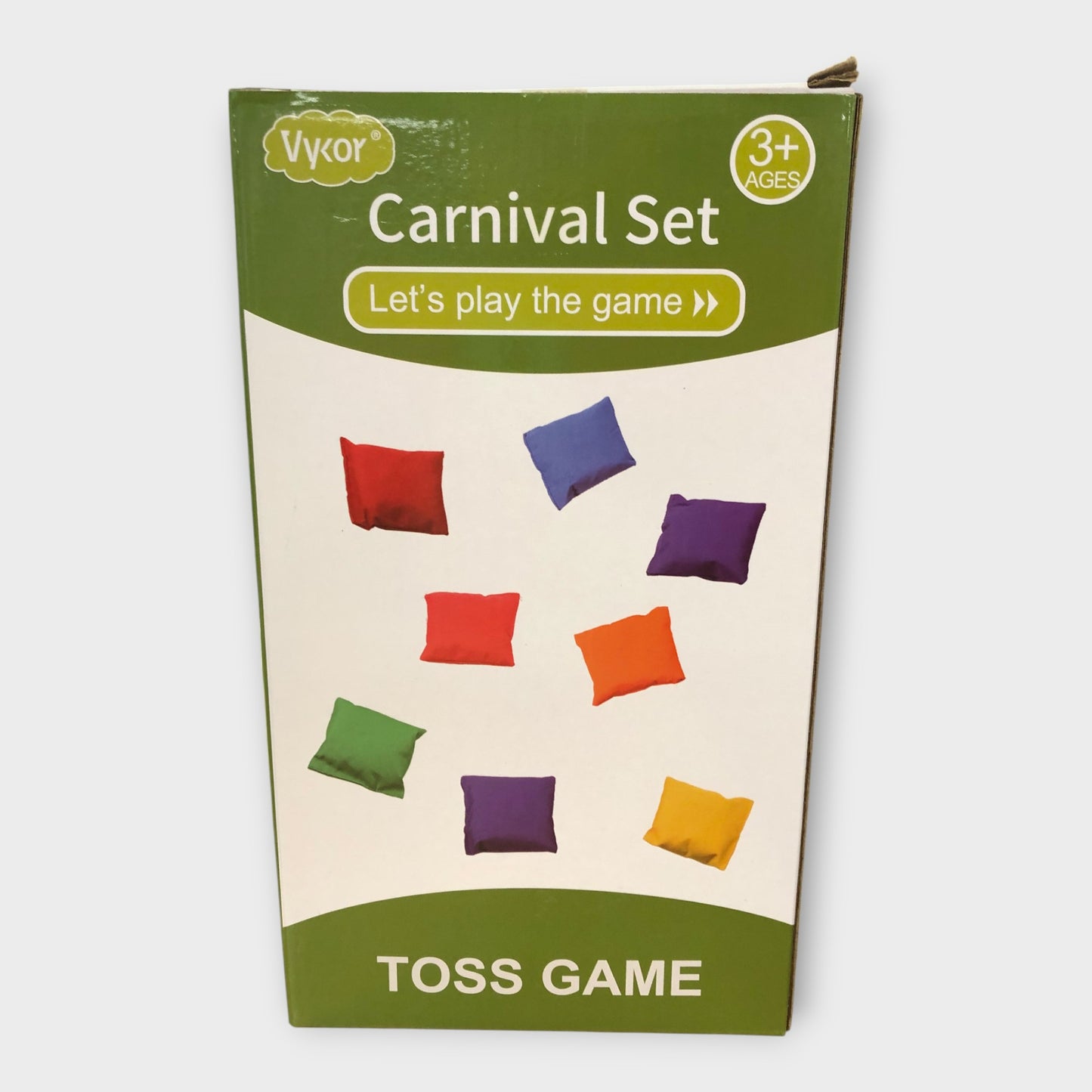 Carnival Set Toss Bean Bag Game for Ages 3 Plus Tossing Activity - 36 Pieces