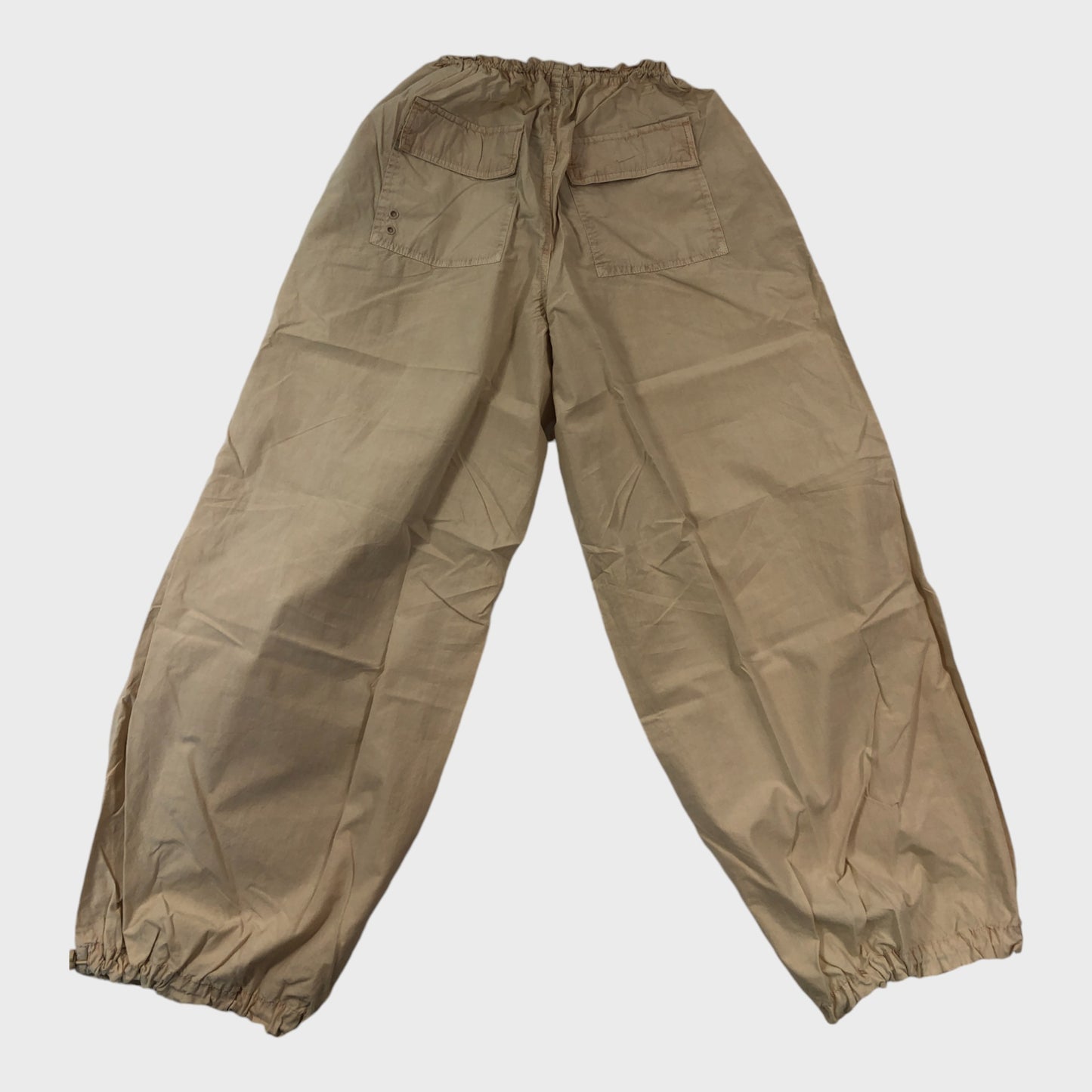 Low Rise Parachute Trousers