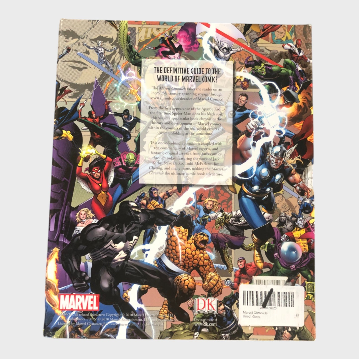 Marvel Chronicle - A Year By Year History Hardback Book