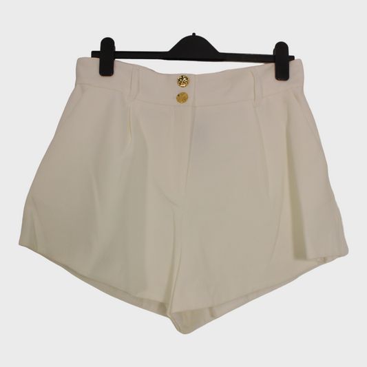 Women's Casual White Shorts