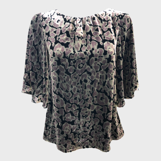 Printed Branded Blouse