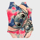 Disney Stitch One Piece Girls Swimsuit Cartoon Print