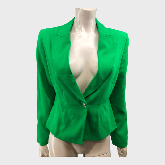 Green Branded Blazer