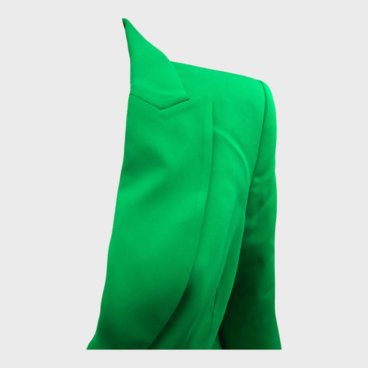 Green Branded Blazer