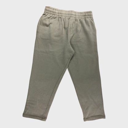 Unisex Joggers Elastic Waist Beige Activewear Trousers Comfortable Fit