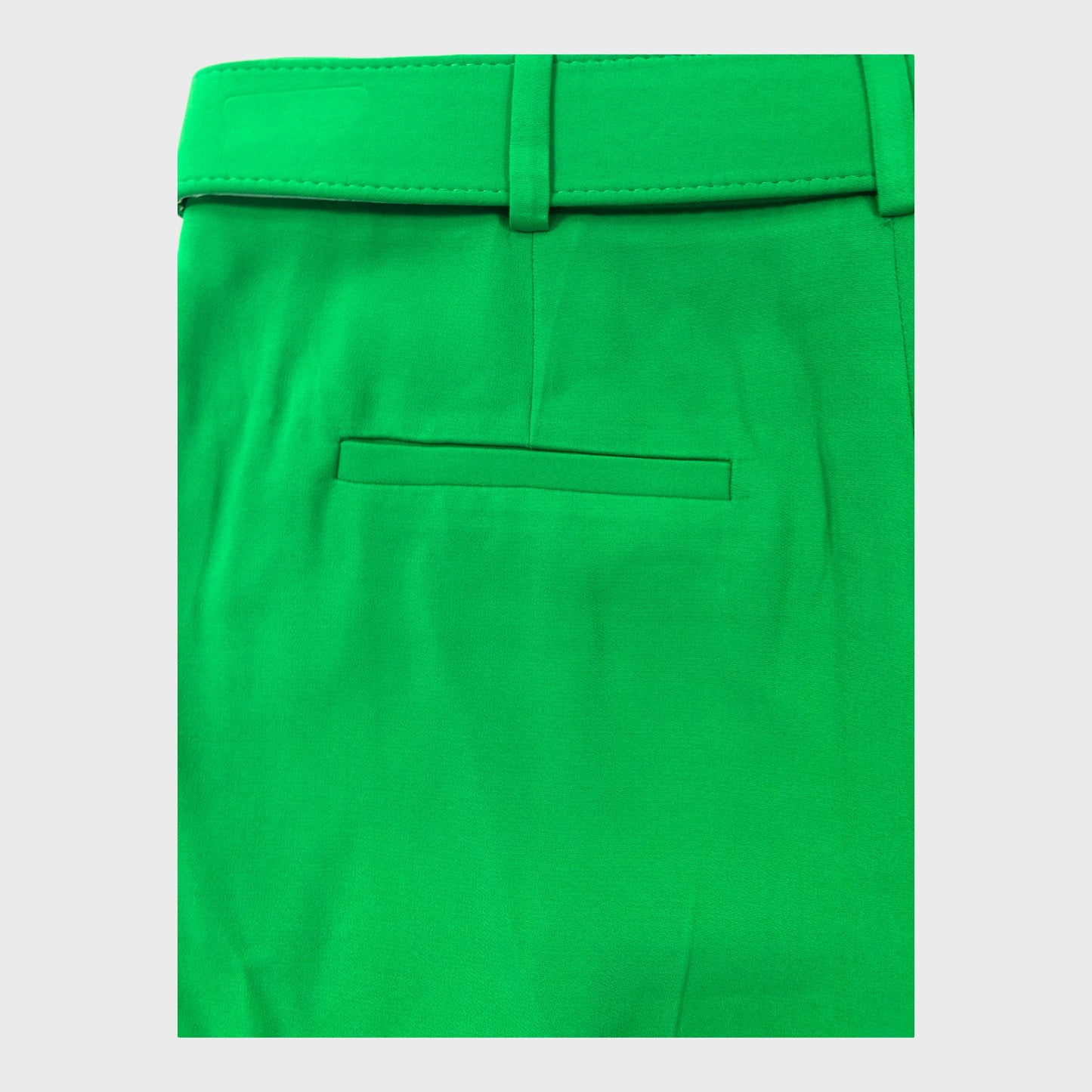 Branded Green Tapered Trousers