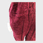 Branded Red Corduroy Jumpsuit