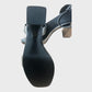 Branded Metallic Platform Sandals Women's Block Heel Strap Party Shoes