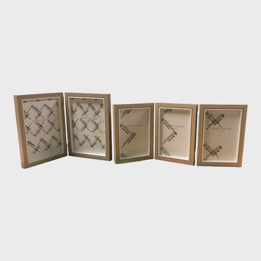 Pack Of 2 Wooden Photo Frames