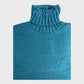 Mistral Teal Turtleneck Jumper