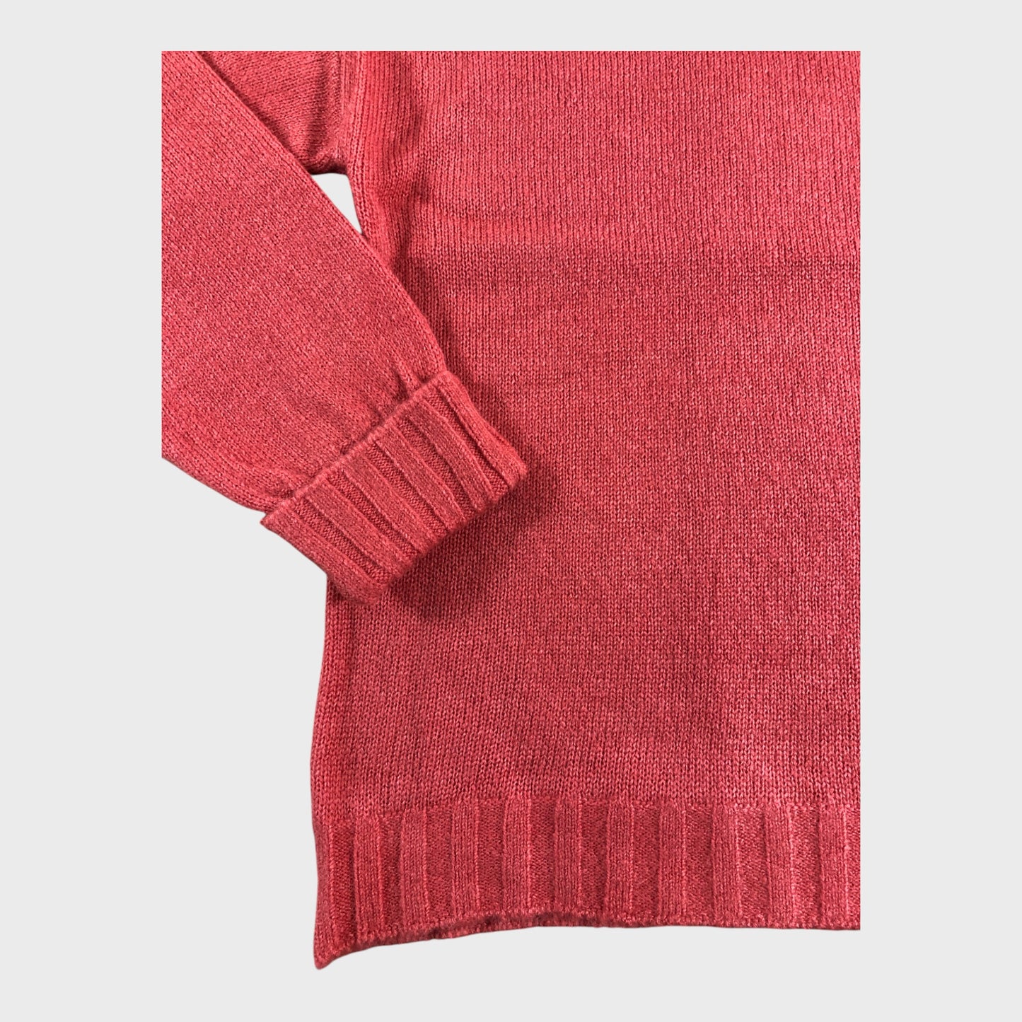 Mistral Coral Turtleneck Jumper