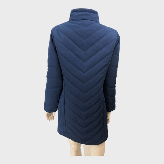 Eastex Navy Padded Coat