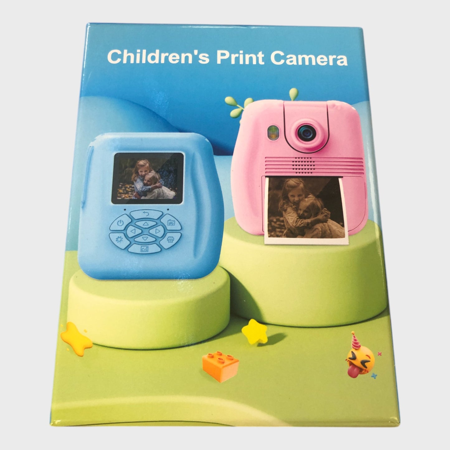 Instant Print Camera with Photo Paper - Purple