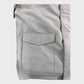 MEN'S Grey Hooded Coat - Size Large