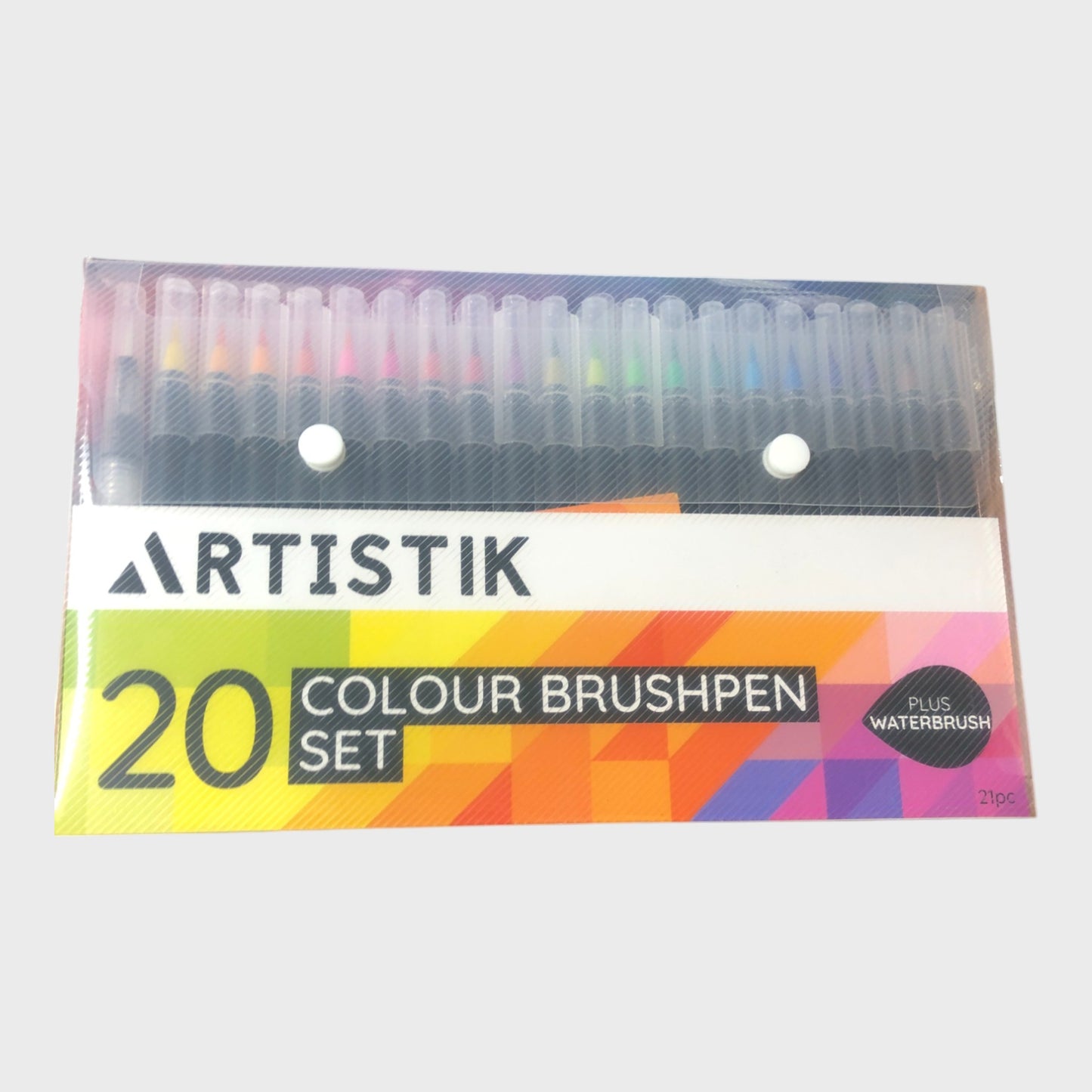 Watercolour Brush Pens - 21 Pieces