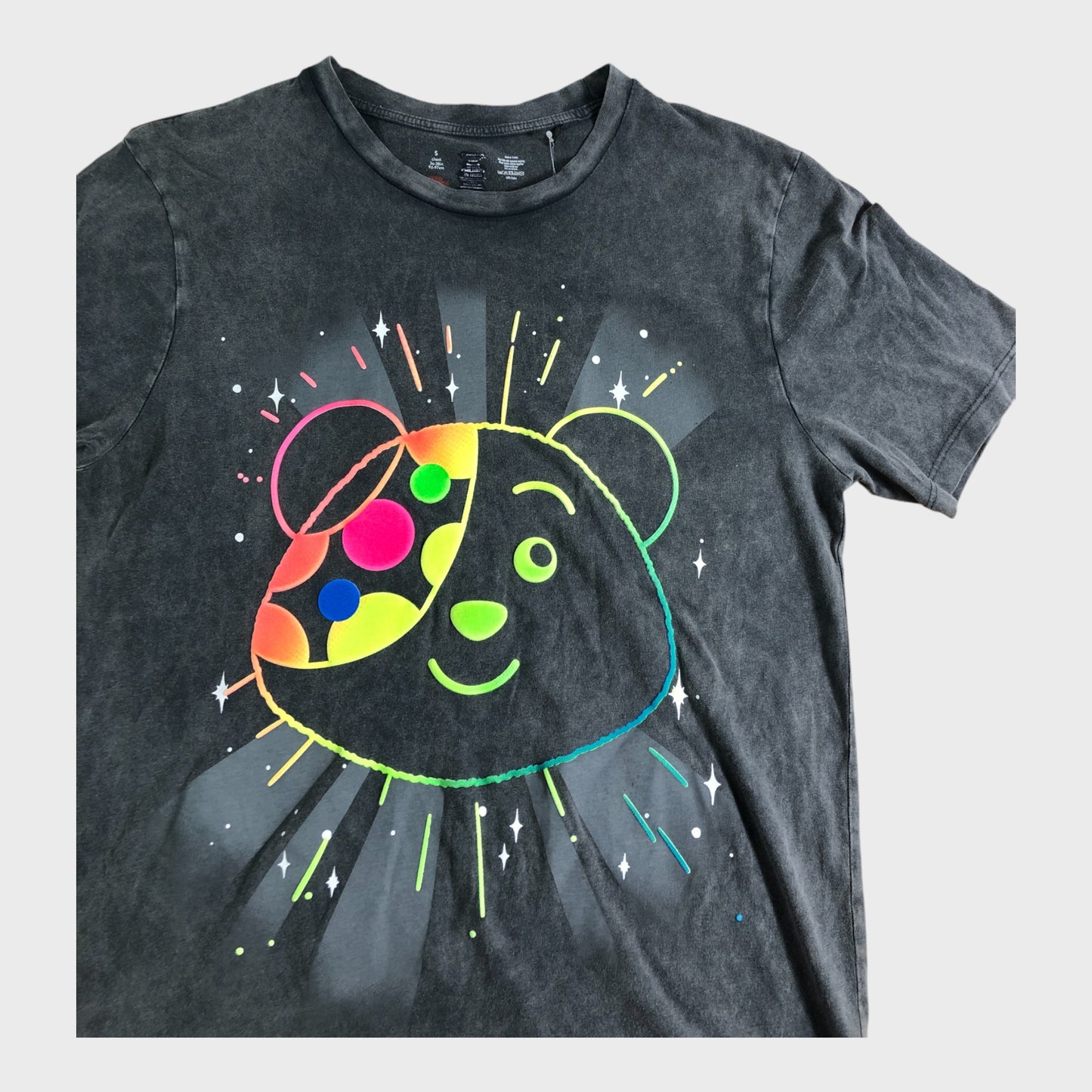 Pudsey Bear Grey 'Rocks' Band T-Shirt