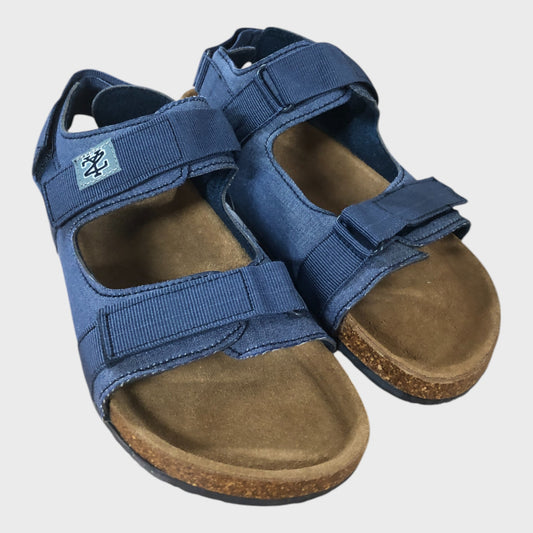 Kids Blue Velco Sandals