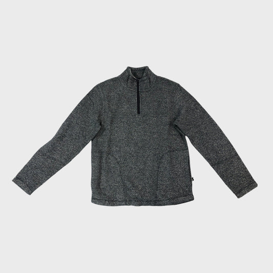 Branded Grey 1/4 Fleece